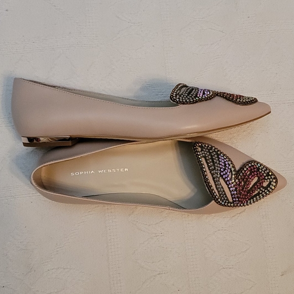 Sophia Webster Nude Pastel Bibi Butterfly Crystal - Picture 6 of 11